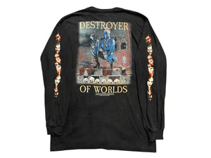 2000 Cradle Of Filth 'Destroyer Of Worlds' long sleeve