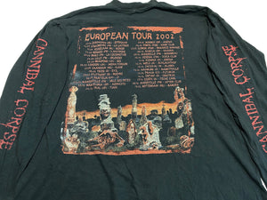 2002 Cannibal Corpse 'European Tour' long sleeve