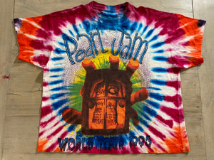 1995 Pearl Jam 'World Tour 1995' tie dye