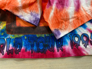 1995 Pearl Jam 'World Tour 1995' tie dye