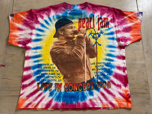 1995 Pearl Jam 'World Tour 1995' tie dye