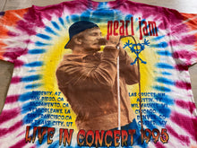 Load image into Gallery viewer, 1995 Pearl Jam &#39;World Tour 1995&#39; tie dye
