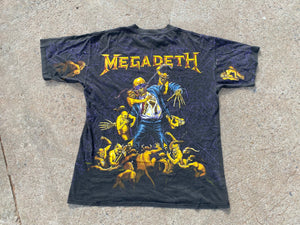 1991 Megadeth 'Holy Wars' All Over Print
